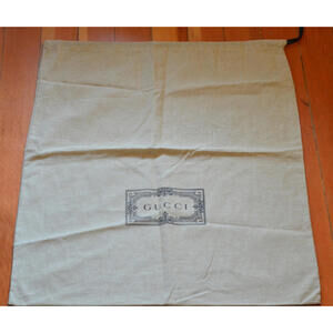 Gucci Cotton Dust Bag - 21” x 23” Inches - New Collection